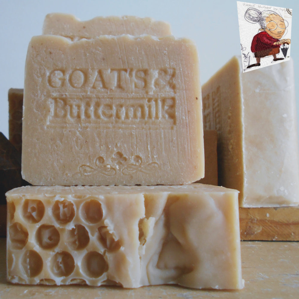 Buttermilk and Goatmilk Natural Handcrafted  Soap 